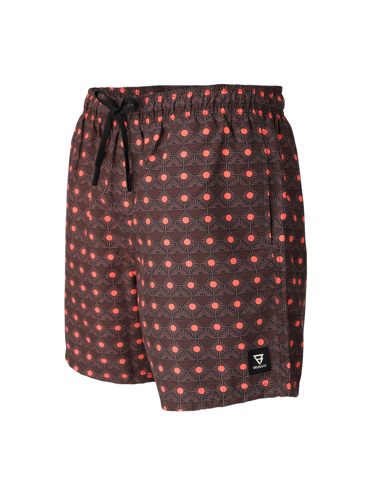 Cester-Mini Men Swim Shorts | Memories Of The Sun Pirate Black