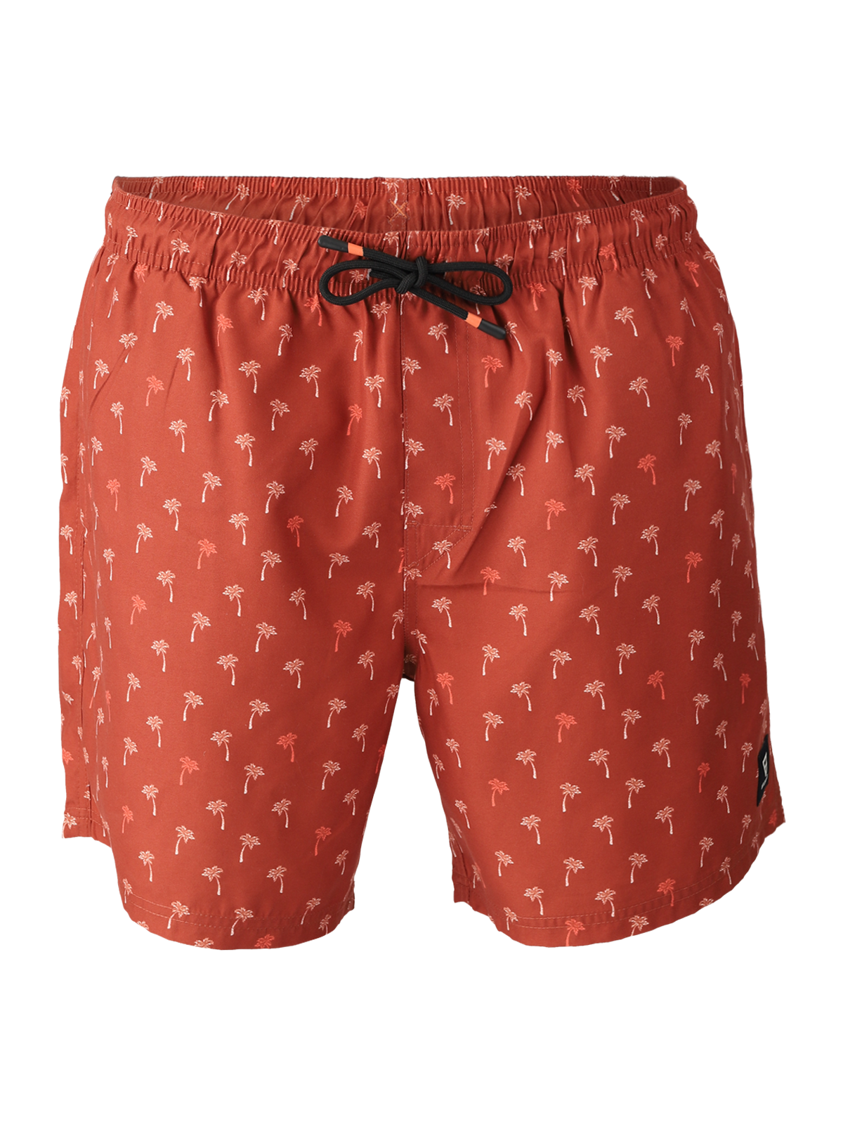 Cester-Mini Men Swim Shorts | Mini Palm Aqua Arabian Spice