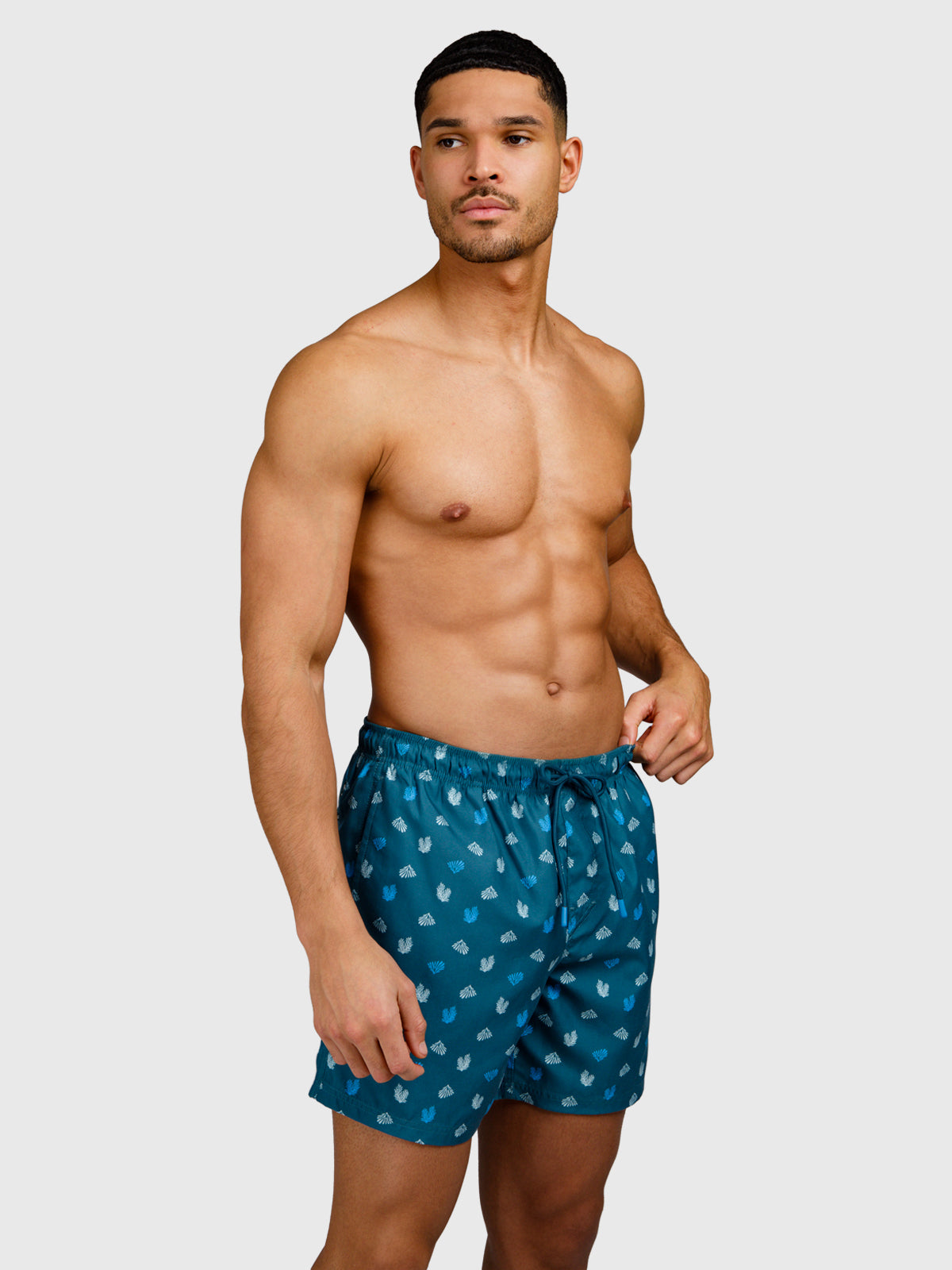 Cester-Mini Heren Swim Shorts | Kingfisher Blue