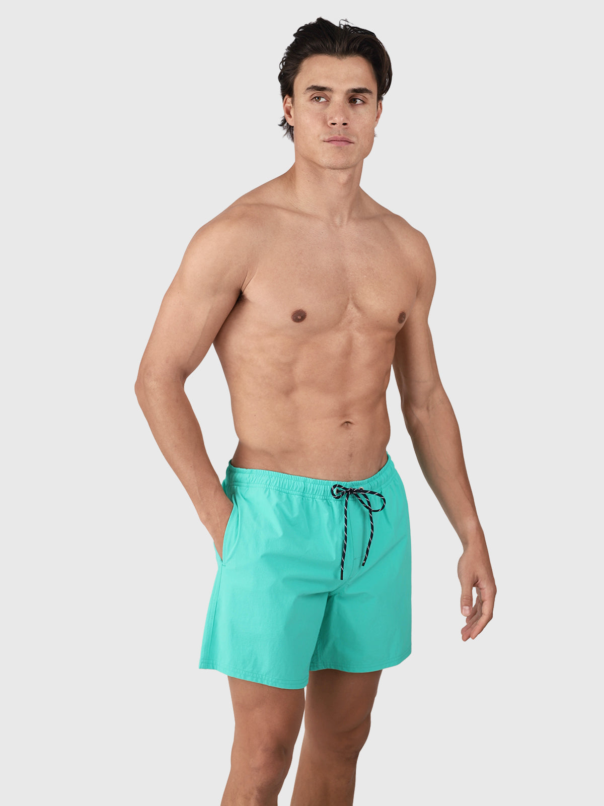 Cester Men Swim Shorts | Caribbean Green