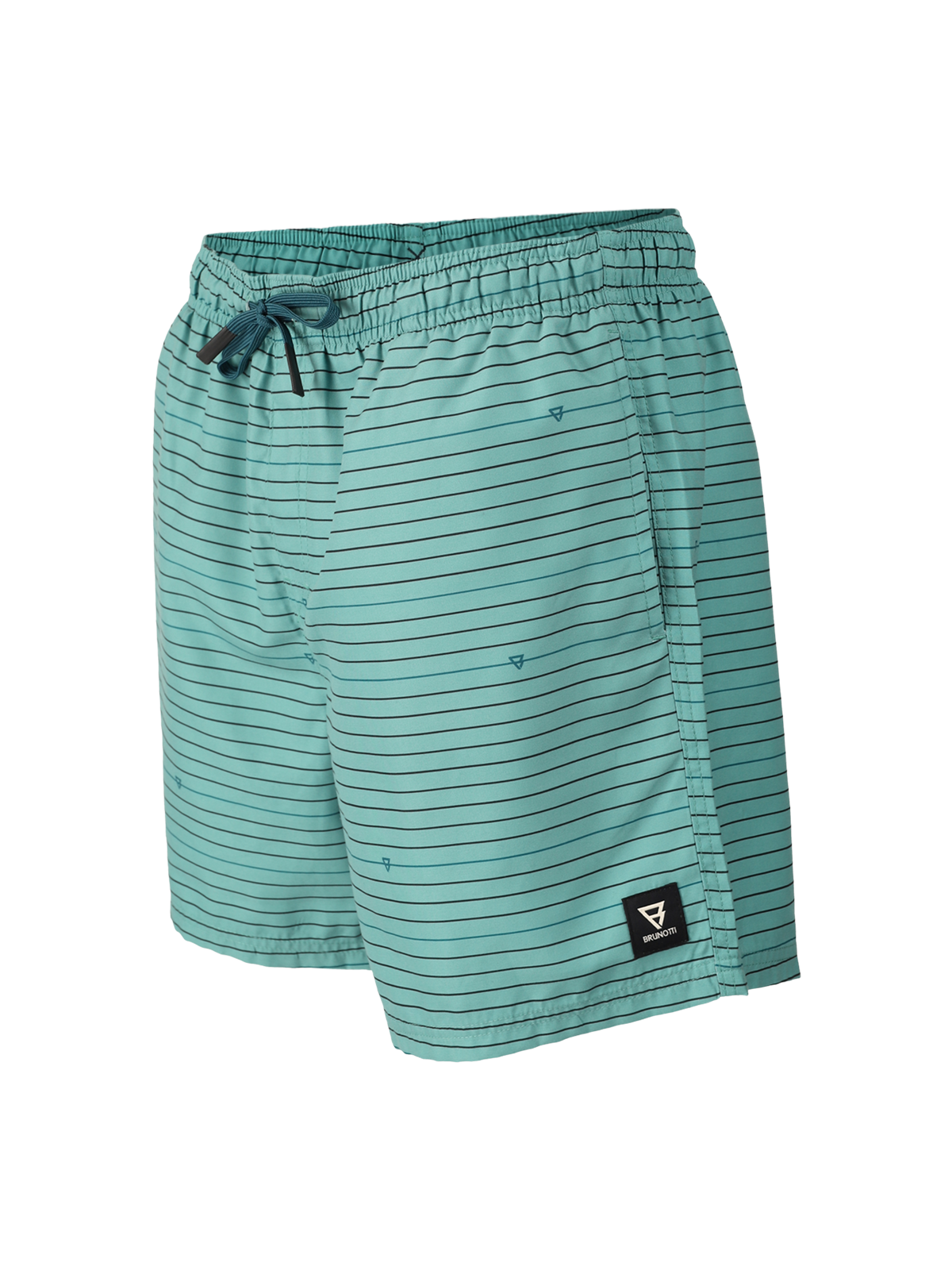 Cester-Stripe Herren Badeshorts | Bottle Green