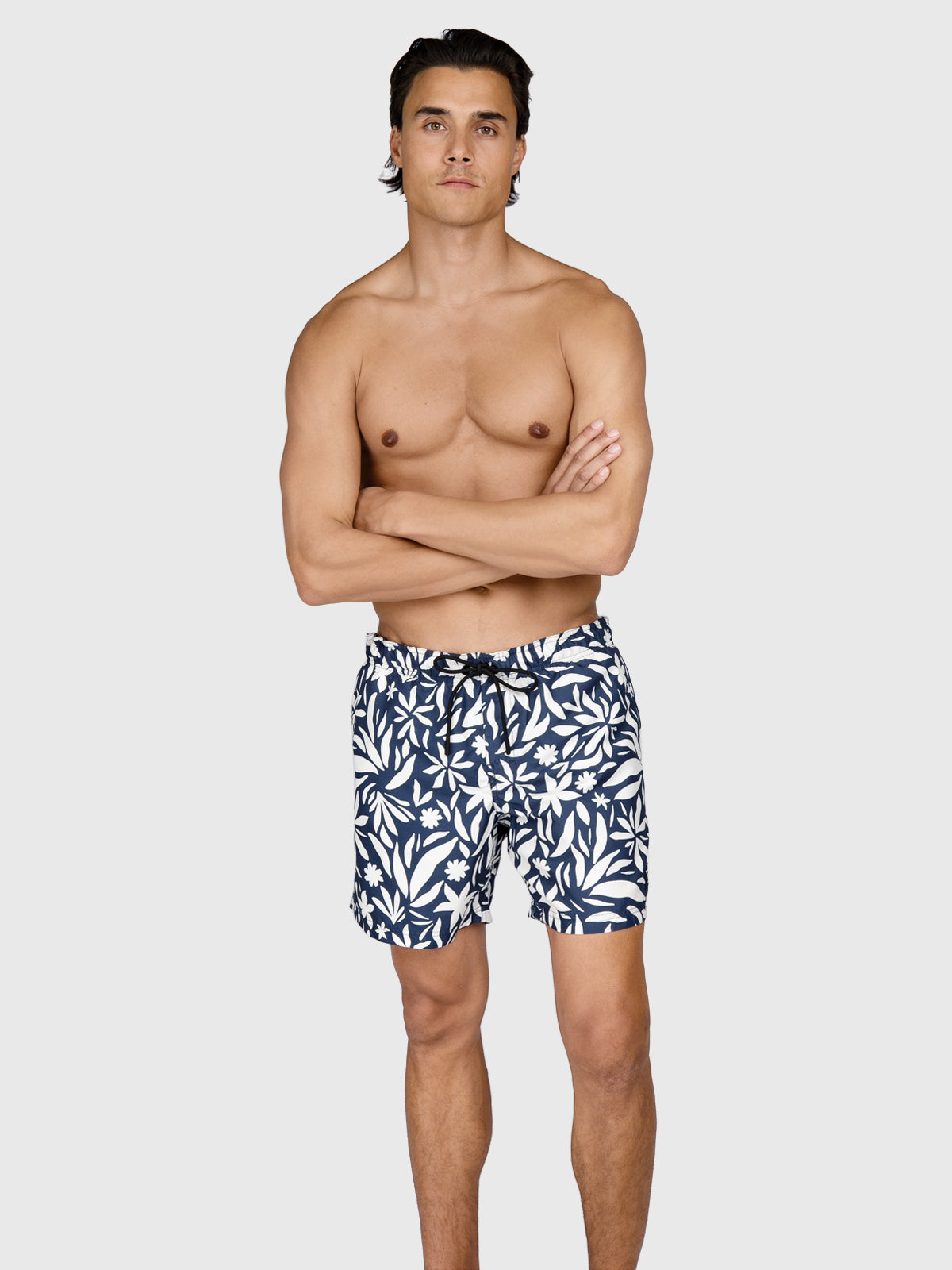 Cester-AO Men Swim Shorts | Indigo Blue