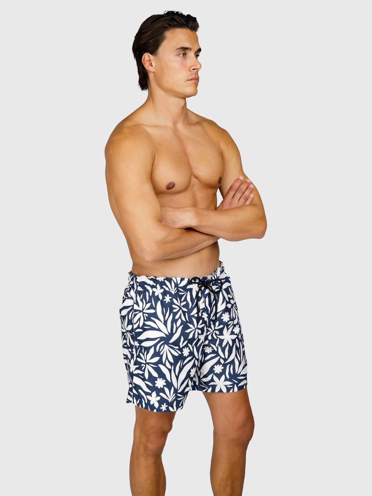 Cester-AO Men Swim Shorts | Indigo Blue