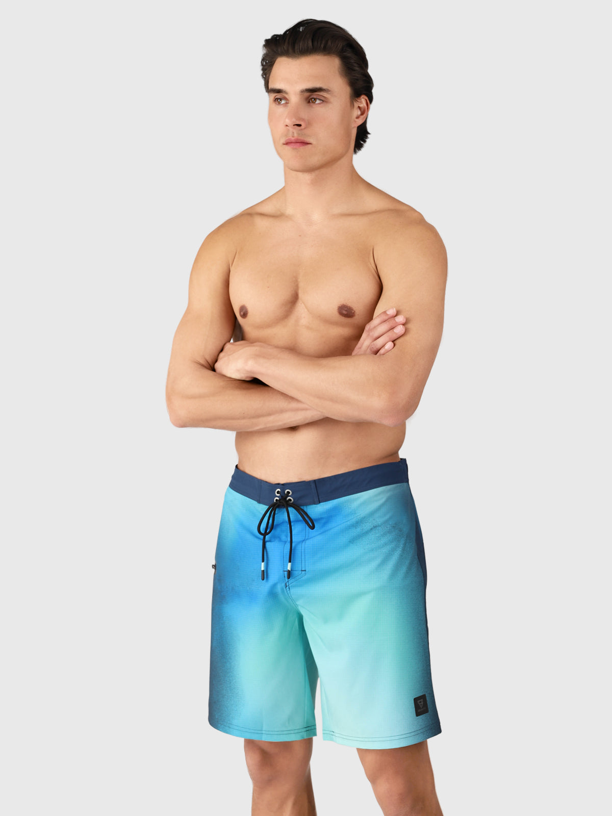 Dhion Men Swim Shorts | Neon Blue