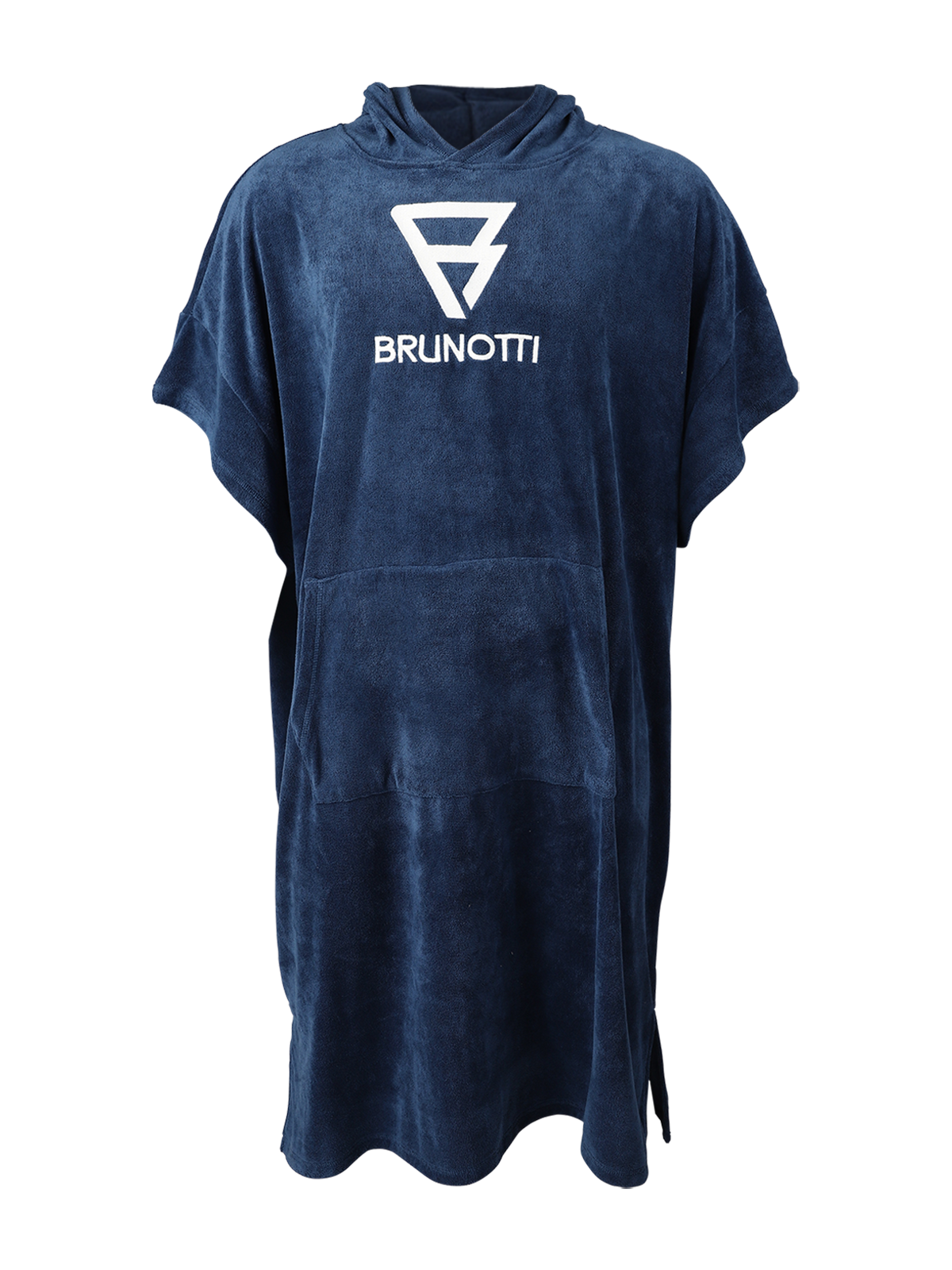 Poncho-Solid Poncho | Jeans Blue