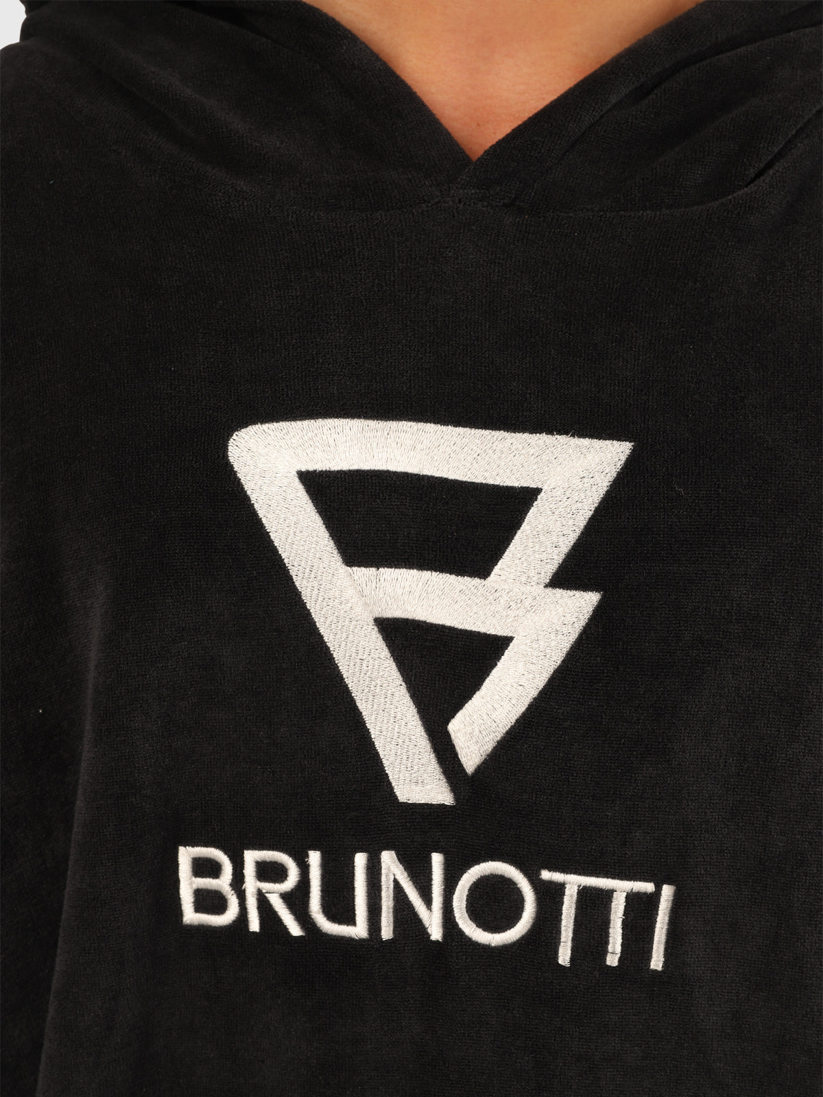 Poncho-Solid Men Poncho | Black