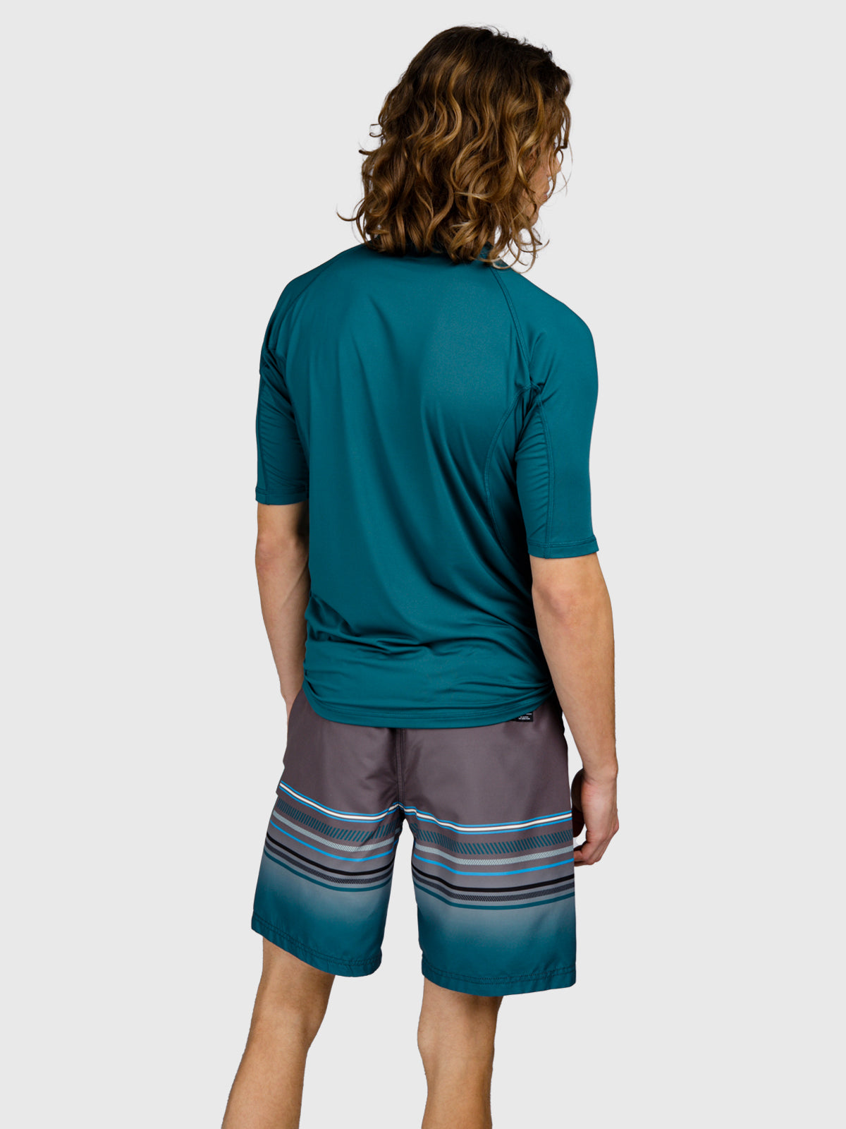 Waveguard Heren Rashguard | Neon Blue