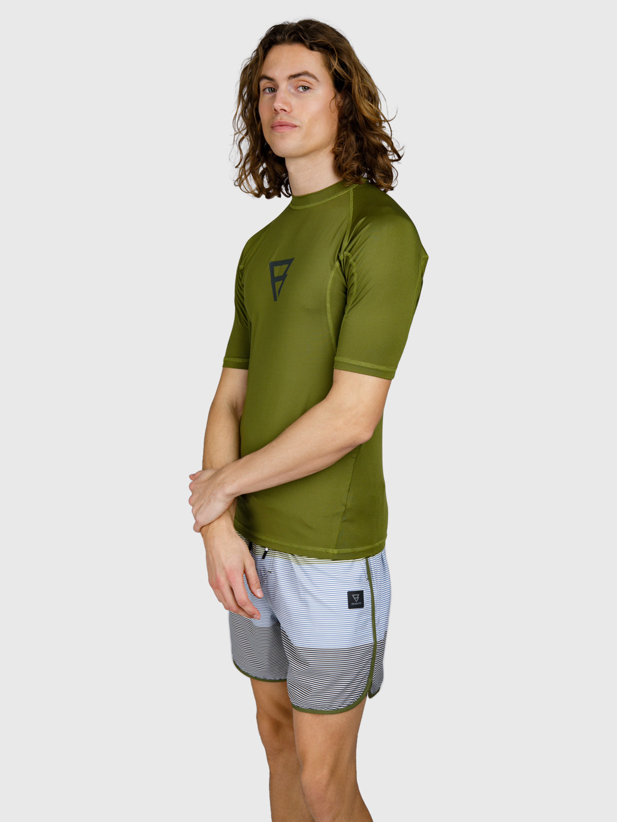 Waveguard Heren Rashguard | Neon Blue