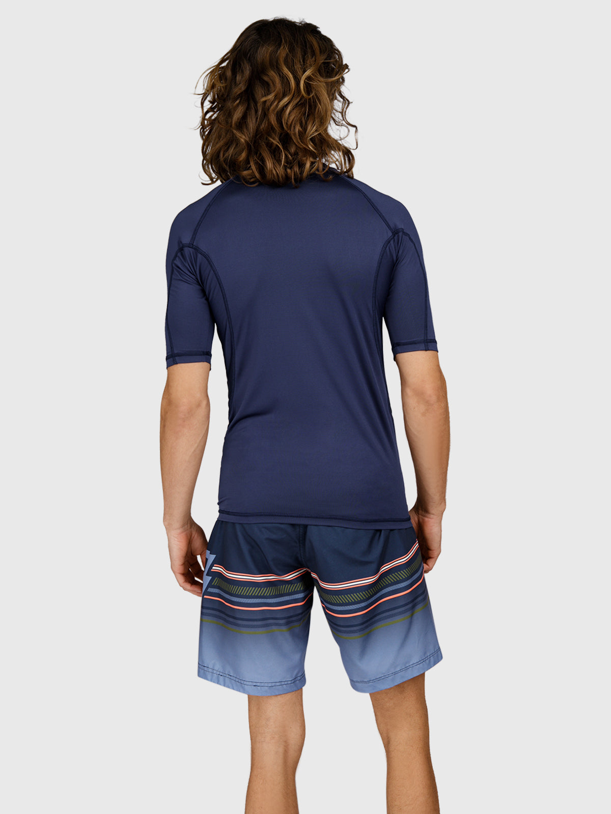 Waveguard Heren Rashguard | Neon Blue