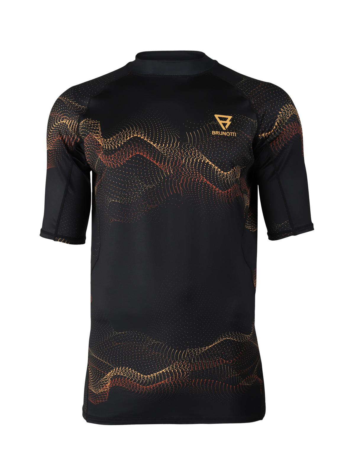 Waveguard-Water Men Rashguard | Pirate Black