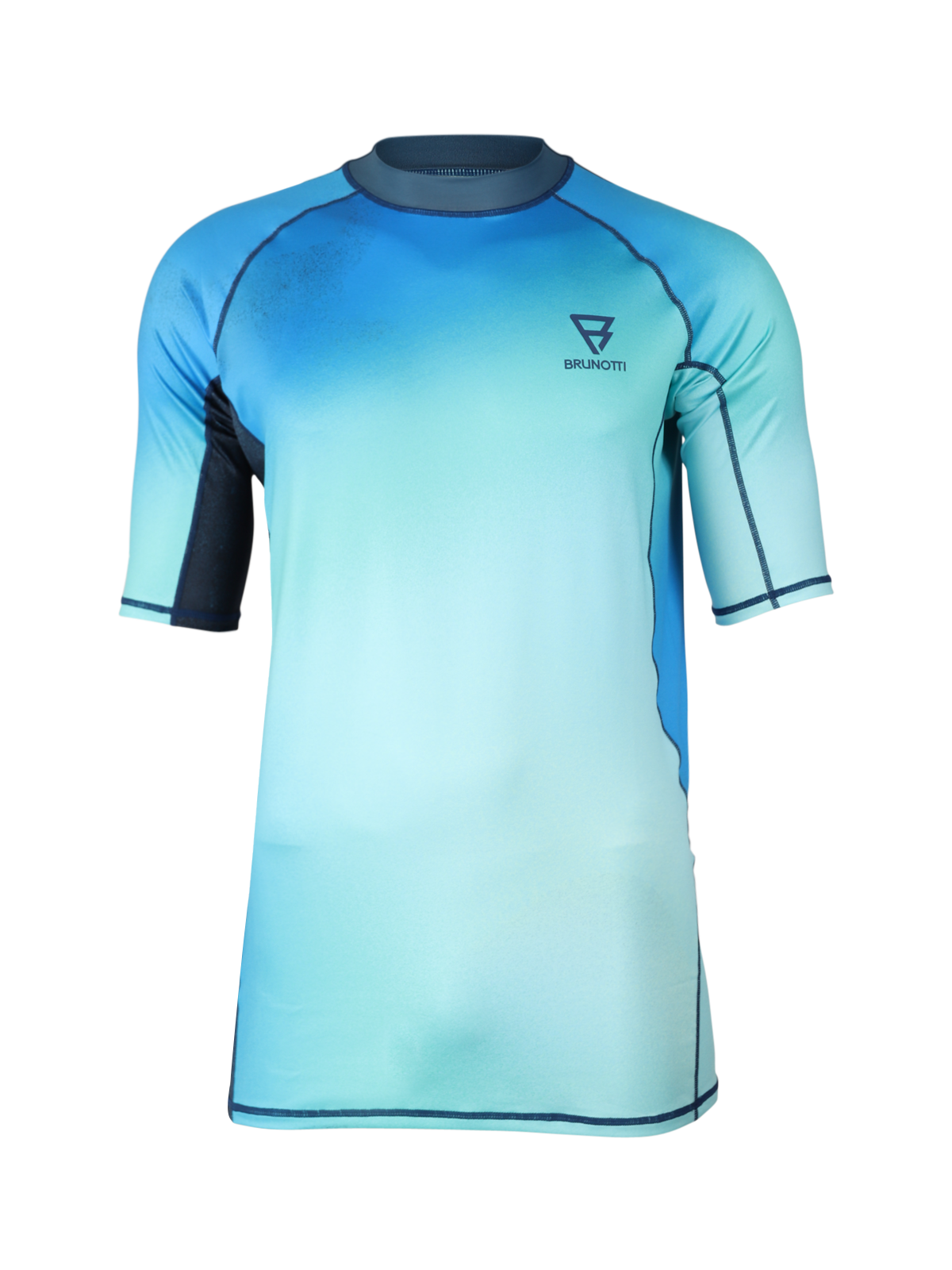 Waveguard-Spray Men Rashguard | Neon Blue