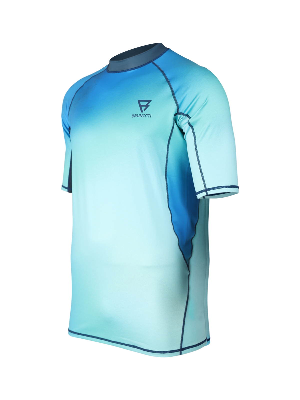 Waveguard-Spray Men Rashguard | Neon Blue