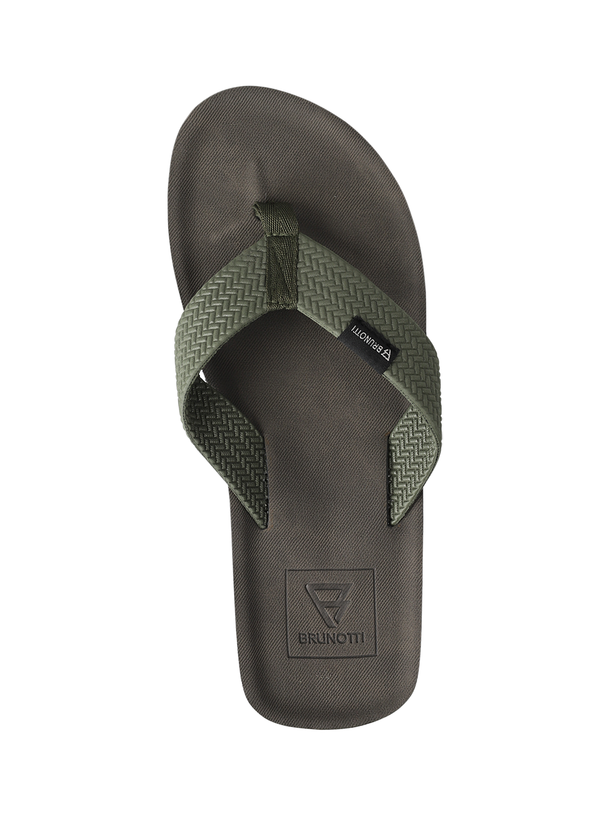 Algheri Men Flip Flops Pine Green