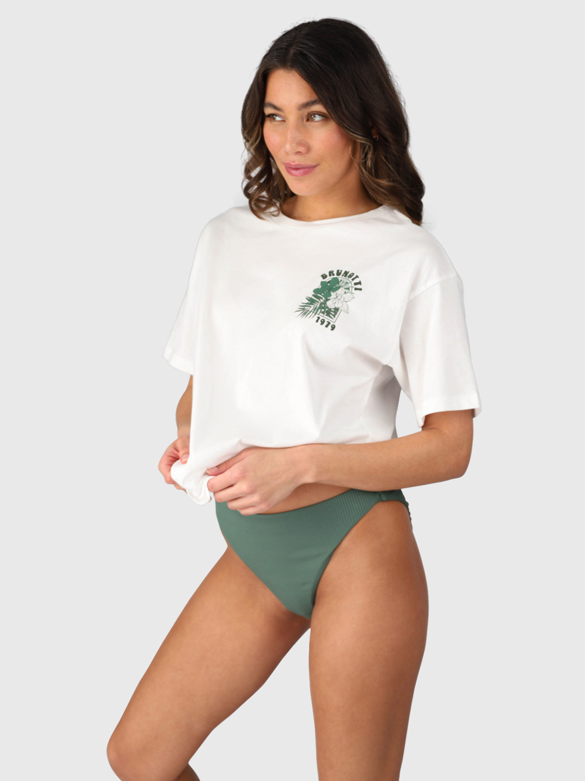 Seaya-Leaf Damen T-shirt | Snow