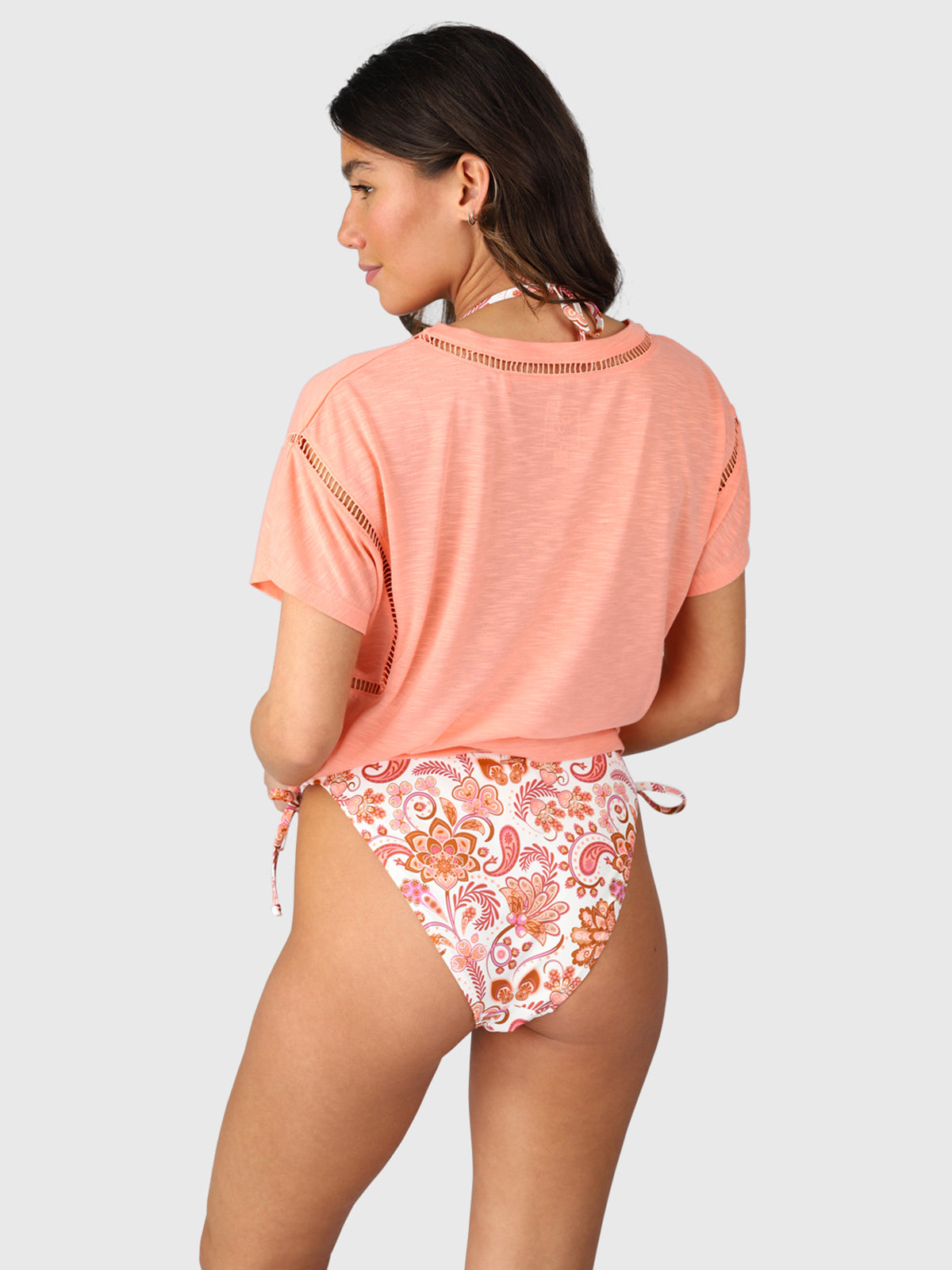 Duya Women T-shirt | Peach