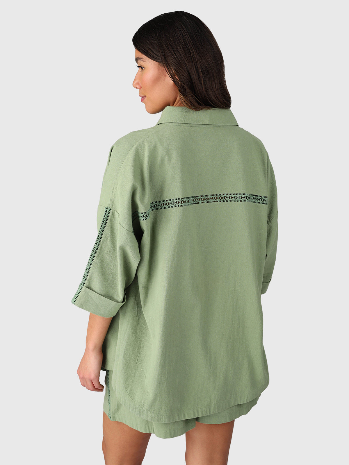 Riley Women Shirt | Eucalyptus