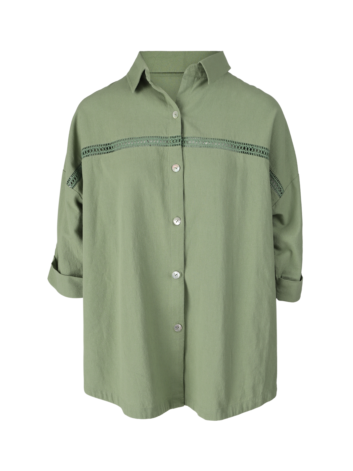 Riley Women Shirt | Eucalyptus