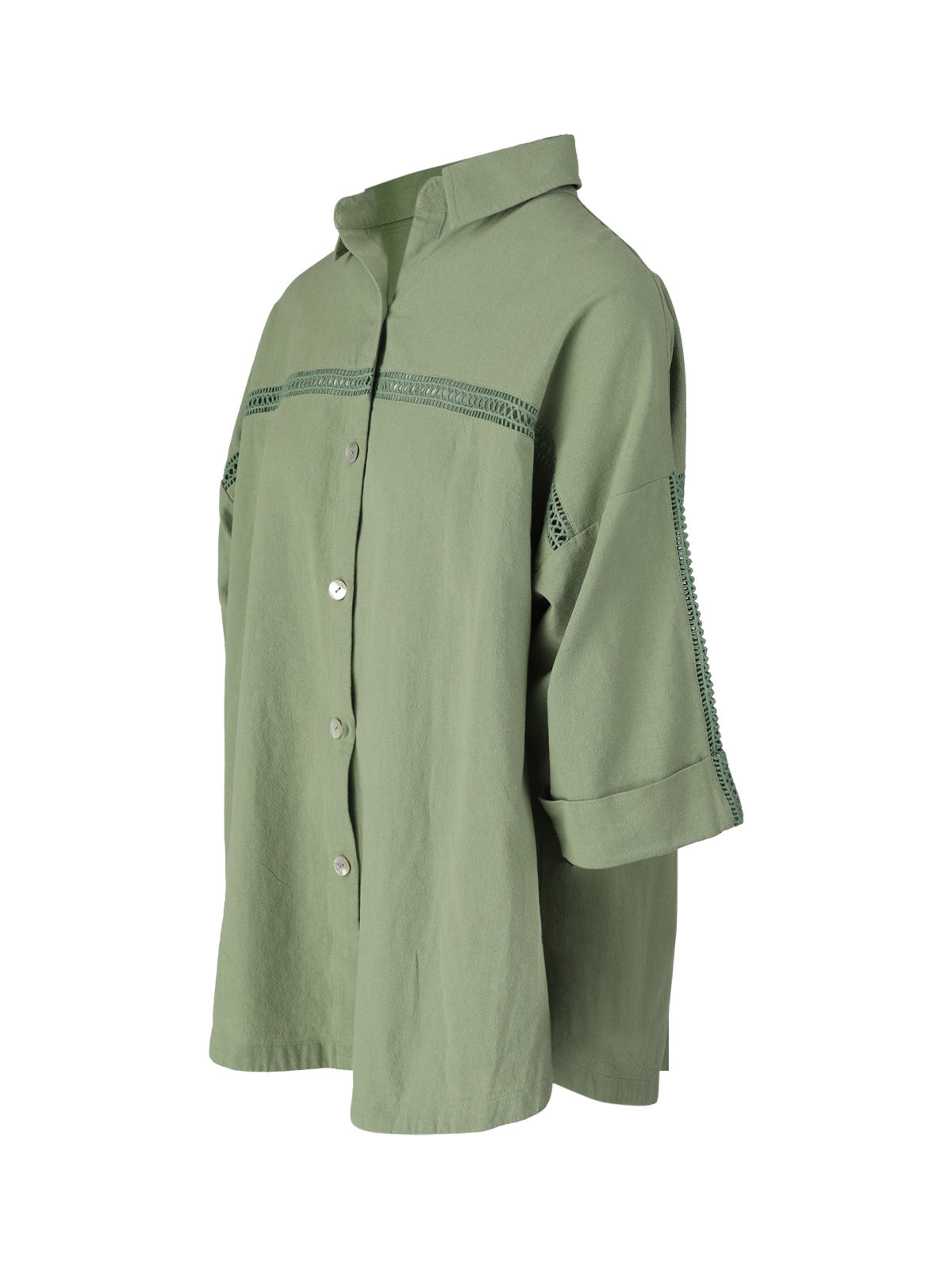 Riley Women Shirt | Eucalyptus