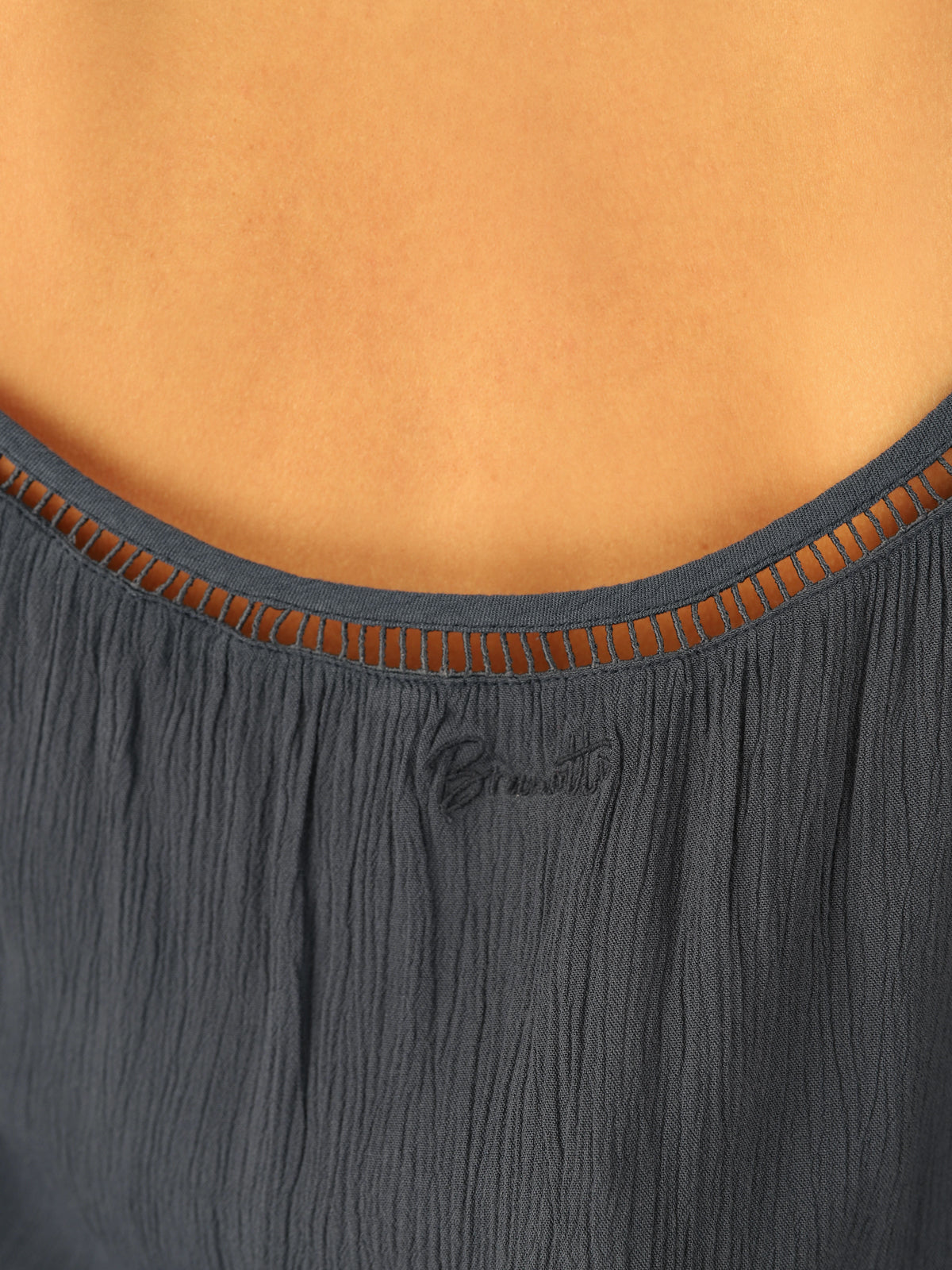 Tanye Women Top | Indigo Blue