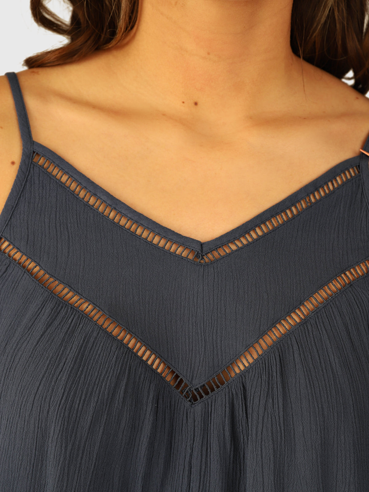 Tanye Women Top | Indigo Blue