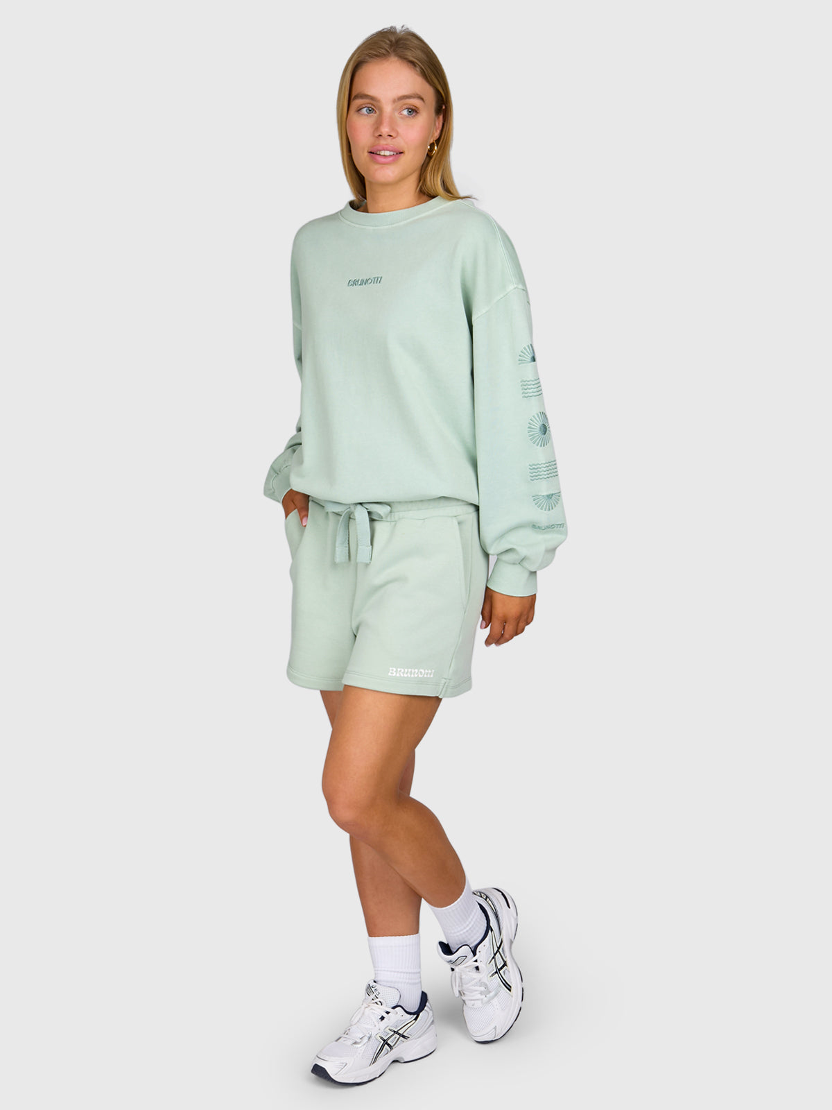 Esseries Women Sweater | Aqua Grey