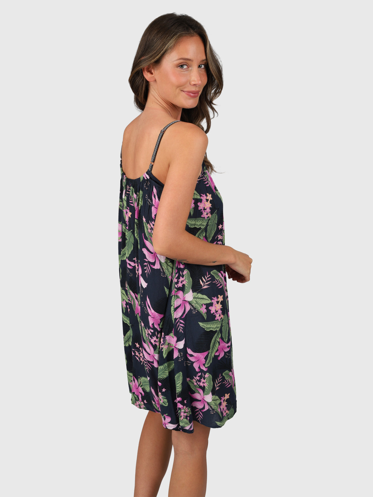 Isla-Tropicana Damenkleid | Indigoblau