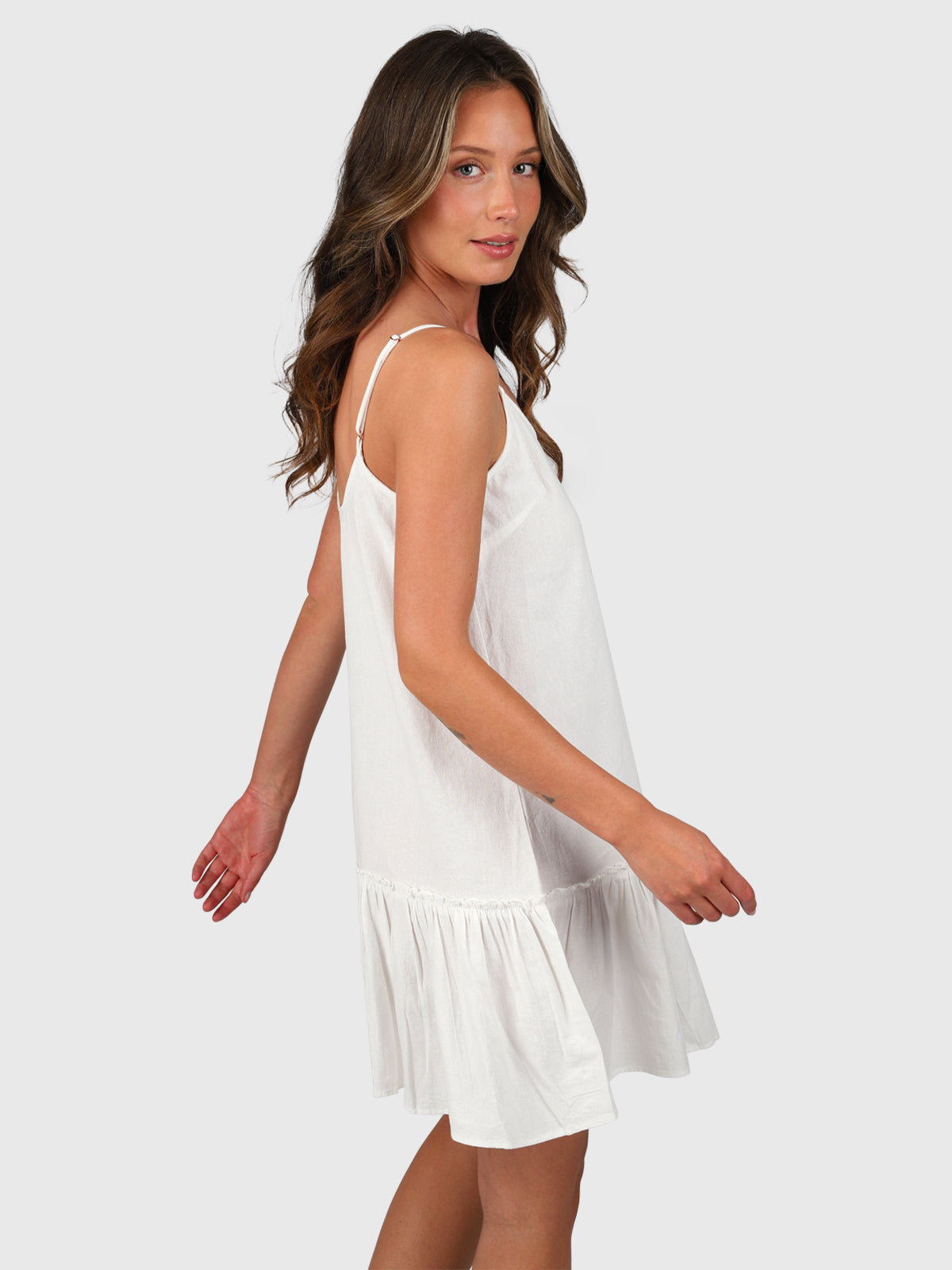 Nami Dames Jurk | Cream