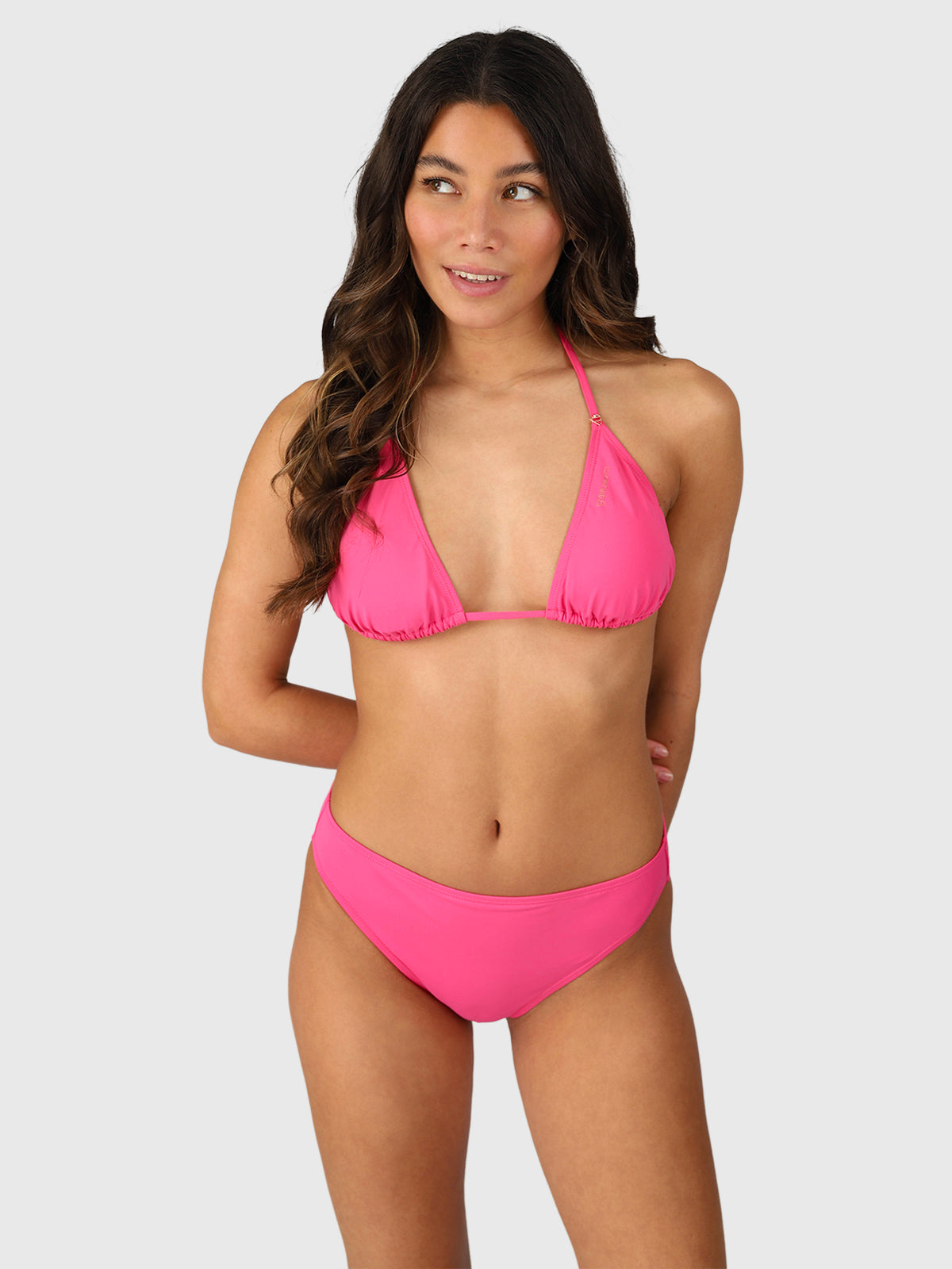 Novalee Women Bikini Top | Shocking Pink