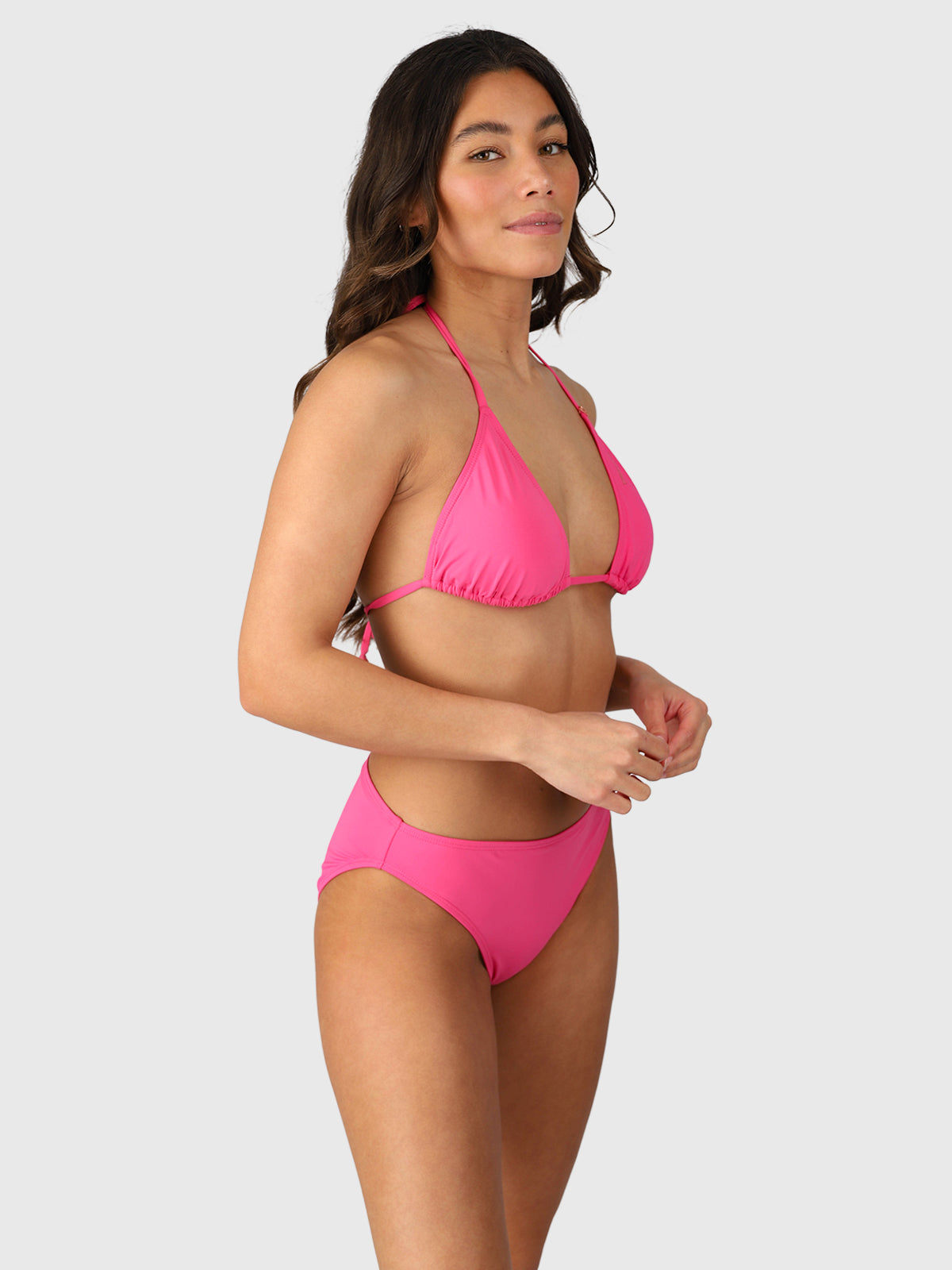 Novalee Women Bikini Top | Shocking Pink