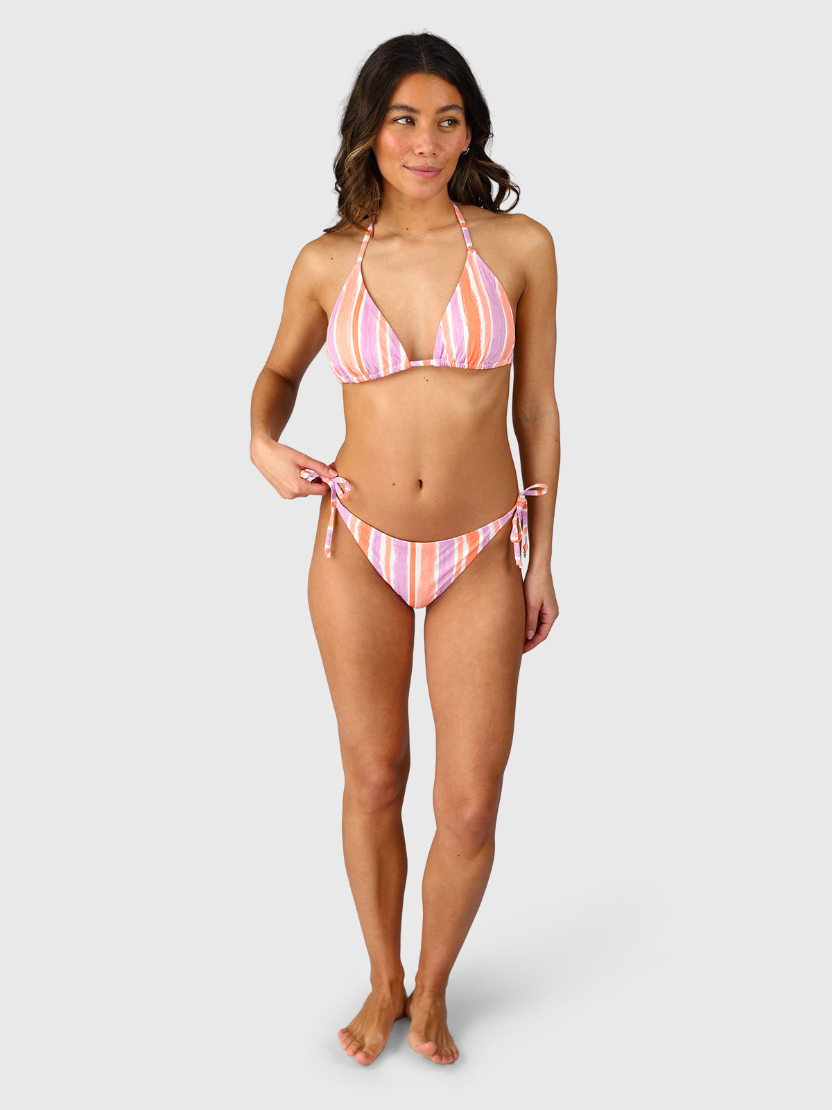 Lolly-Stripe Women Bikini | Snow