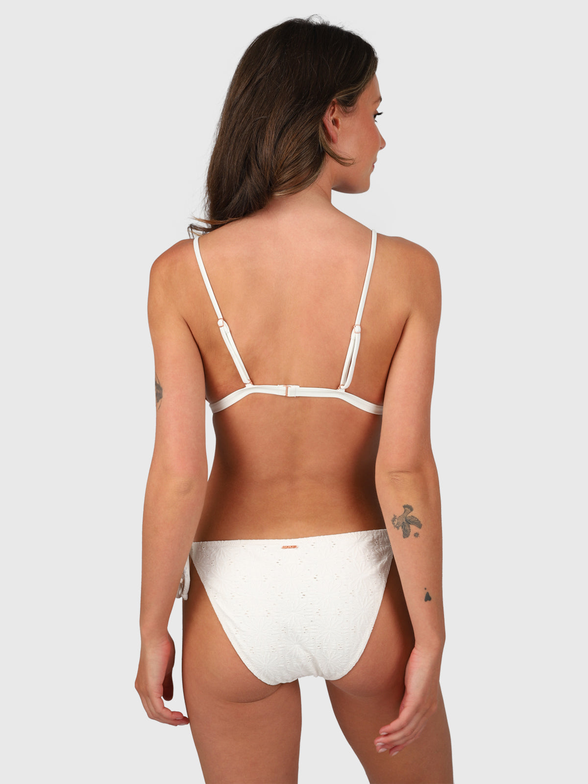 Hana-Broderie Dames Triangel Bikini | Snow