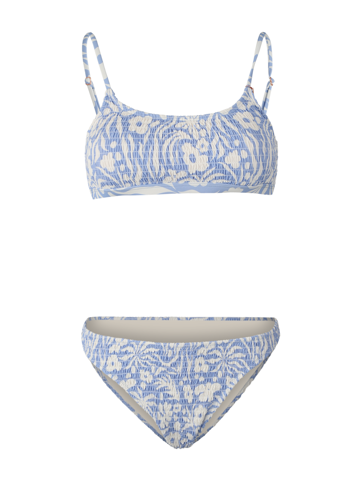 Cruzin-Swirl Women Bralette Bikini | Bluebell