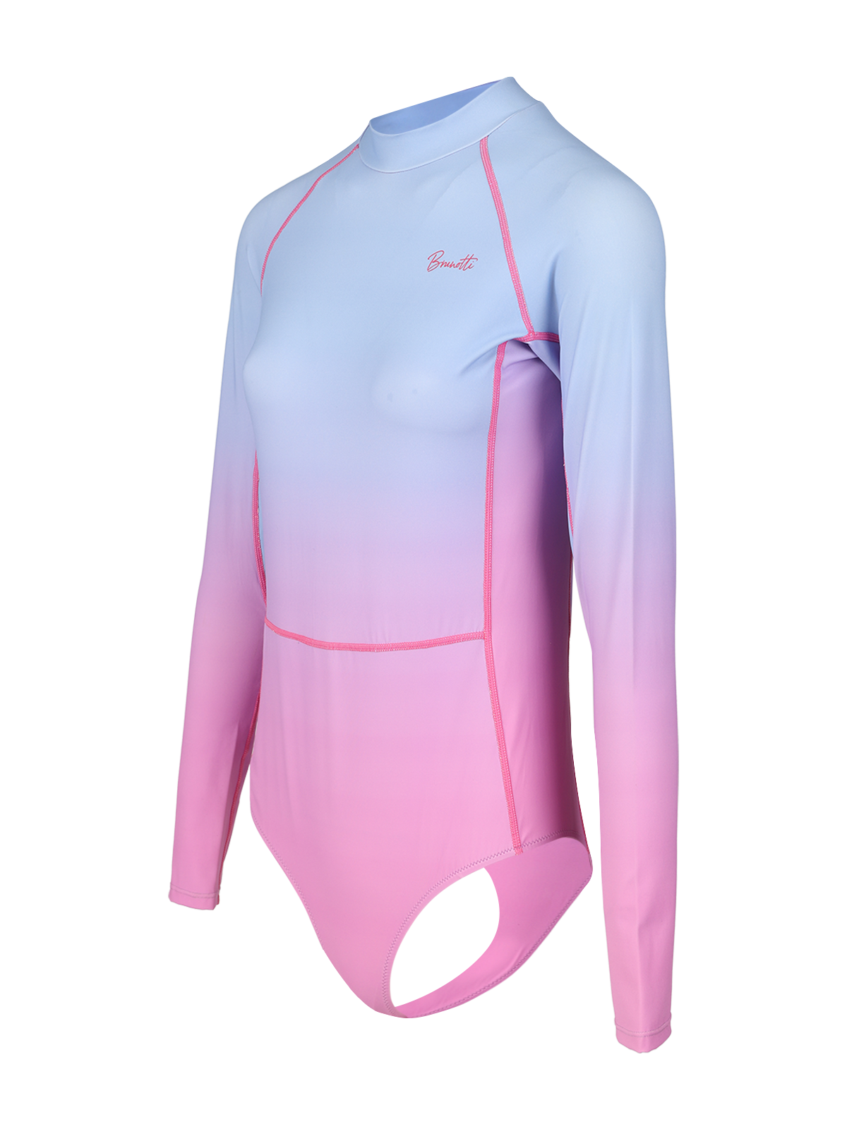 Shaka-Gradient Women Swimsuit | Bluebell