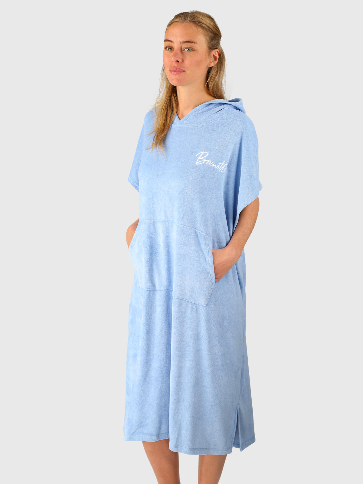 Airlynn Dames Poncho | Bluebell