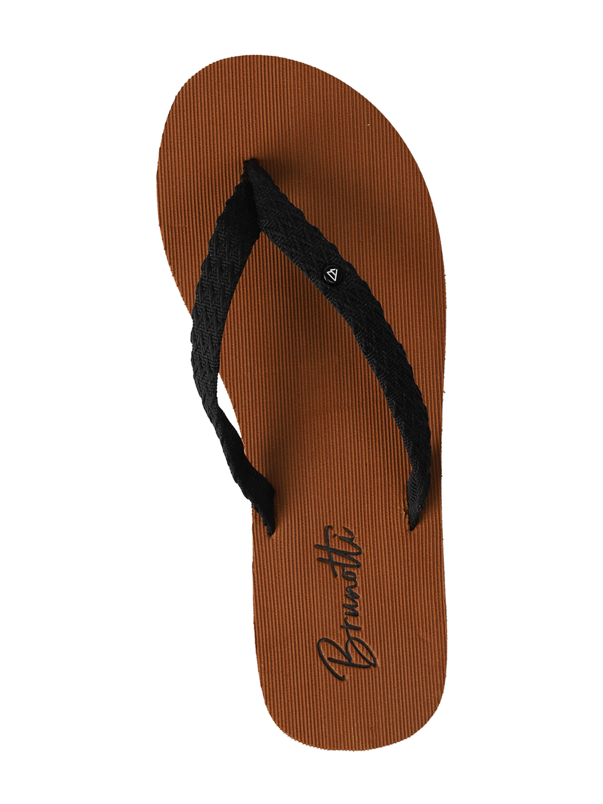 Chiara Jacquard Women Flip Flops | Black