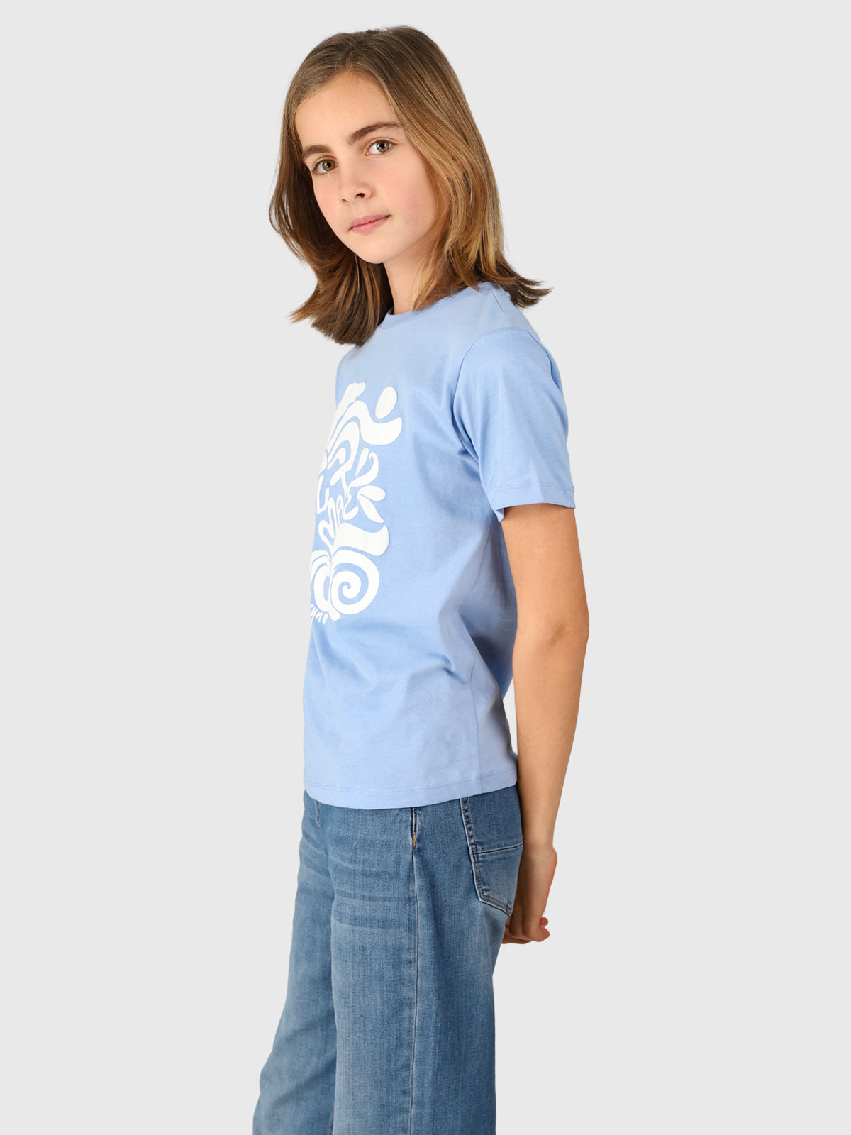 Freya Girls T-shirt | Bluebell