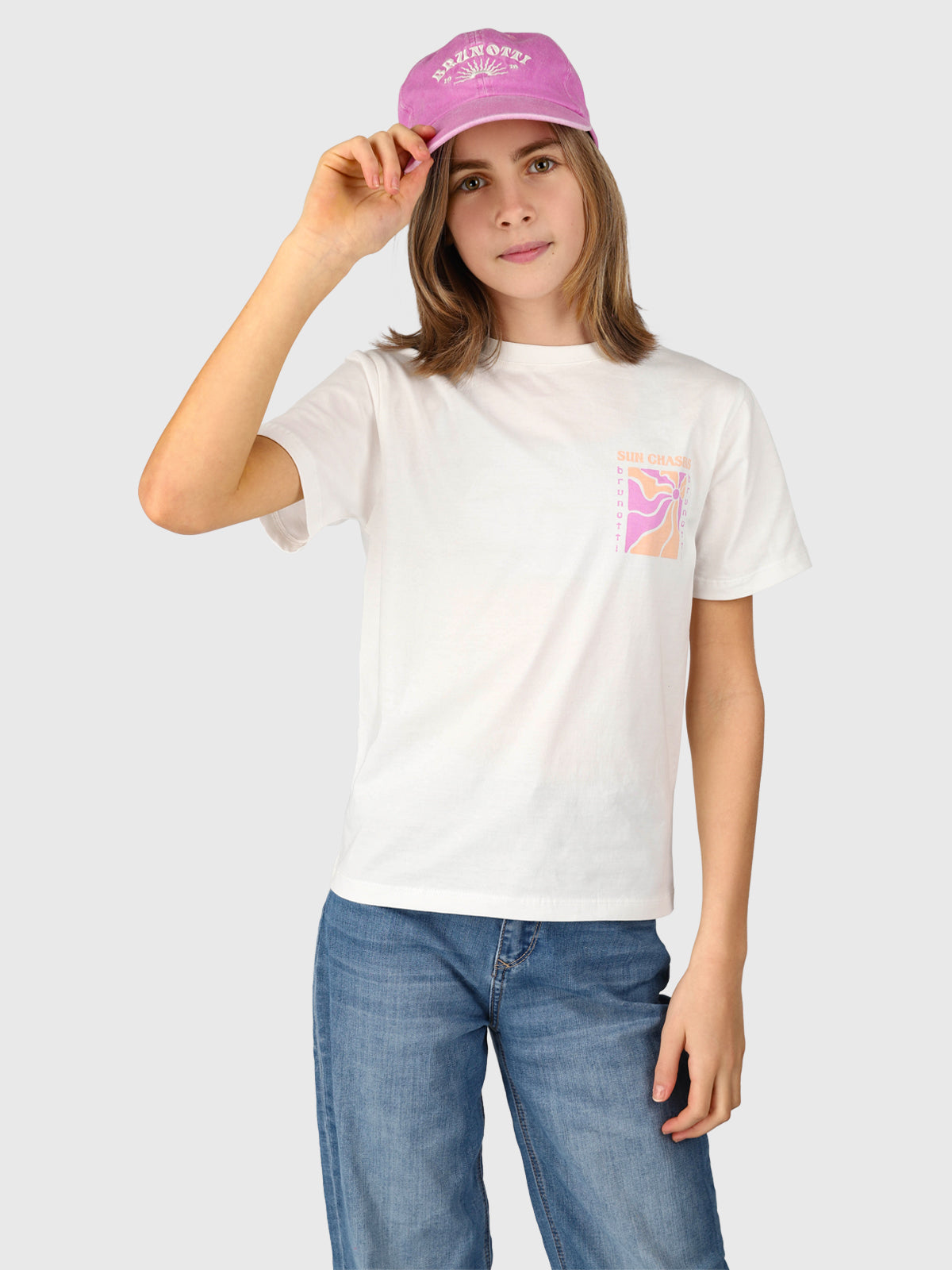 Braey Girls T-shirt | Snow