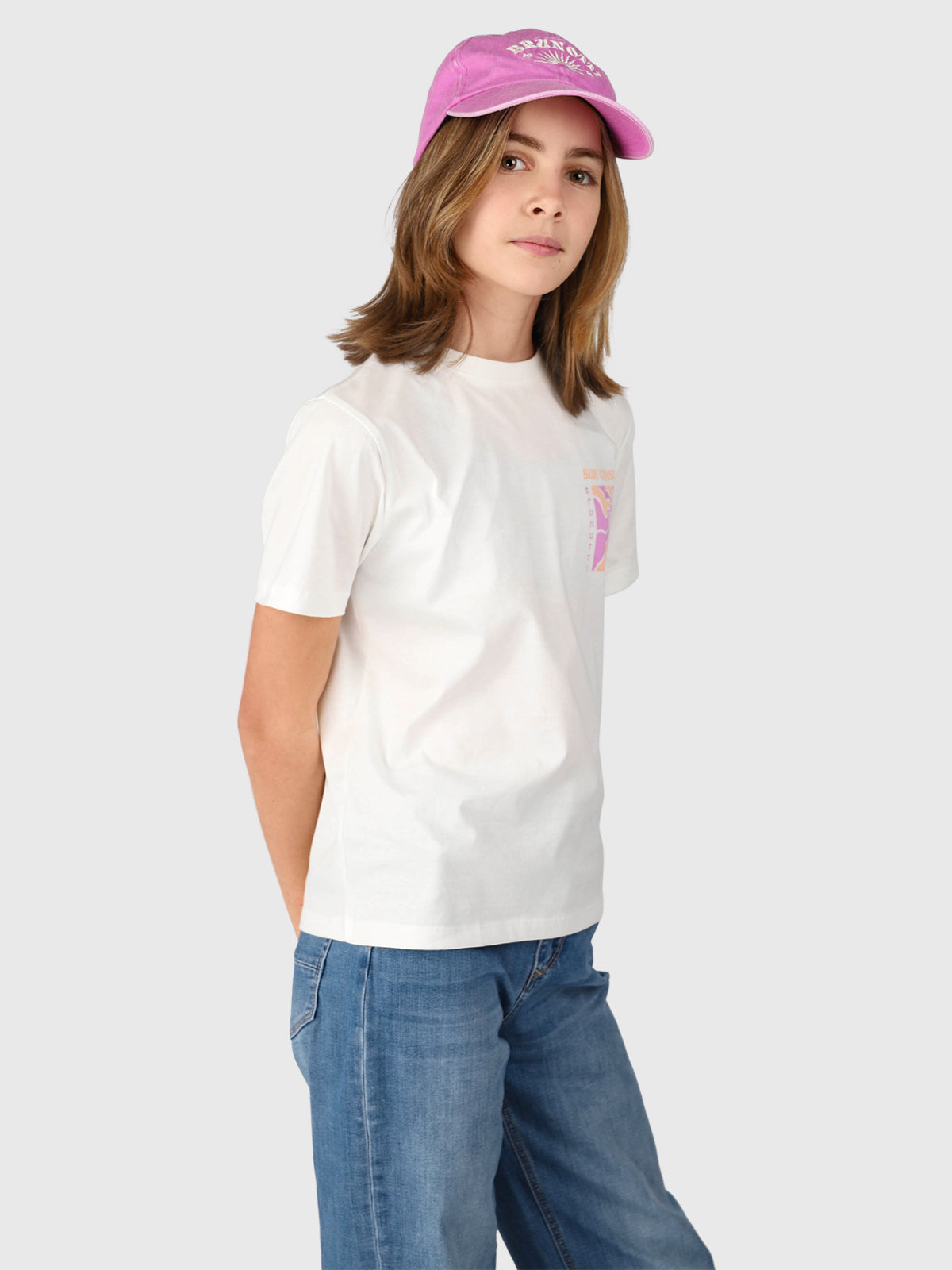 Braey Girls T-shirt | Snow