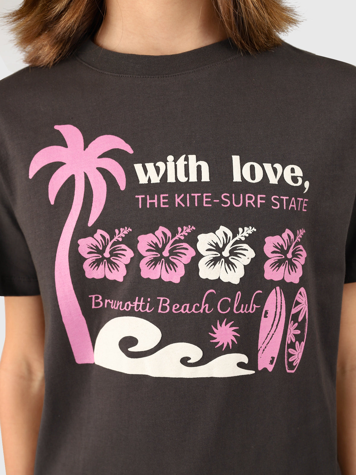 Braey Girls T-shirt | Pirate Black