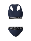 Jazzy Girls Sport Bikini Set | Indigo Blue