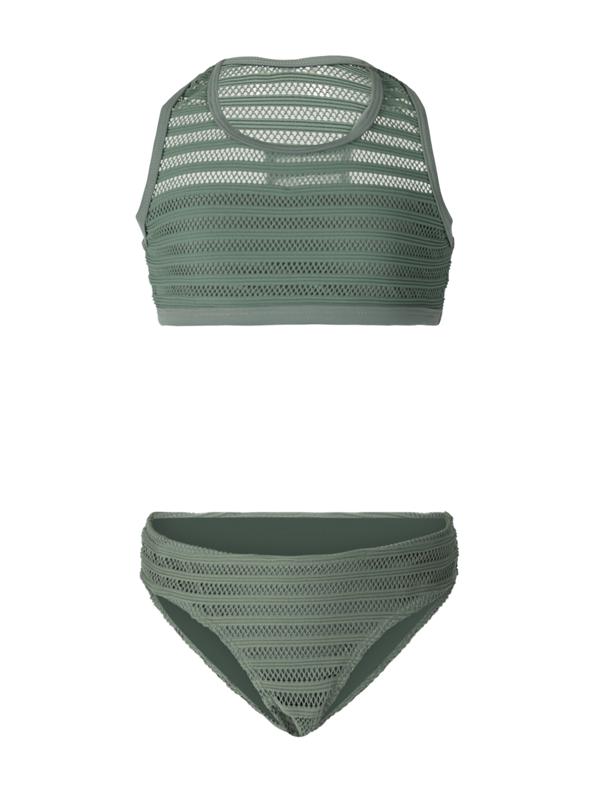 Eleny Mädchen Sport Bikini | Wacholder