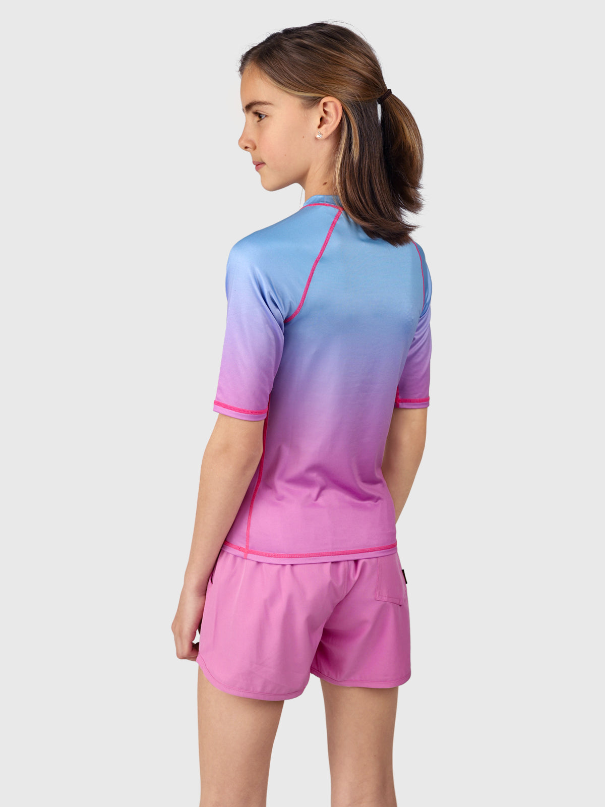 Lineas-Gradient Girls Rashguard | Gradient Bluebell