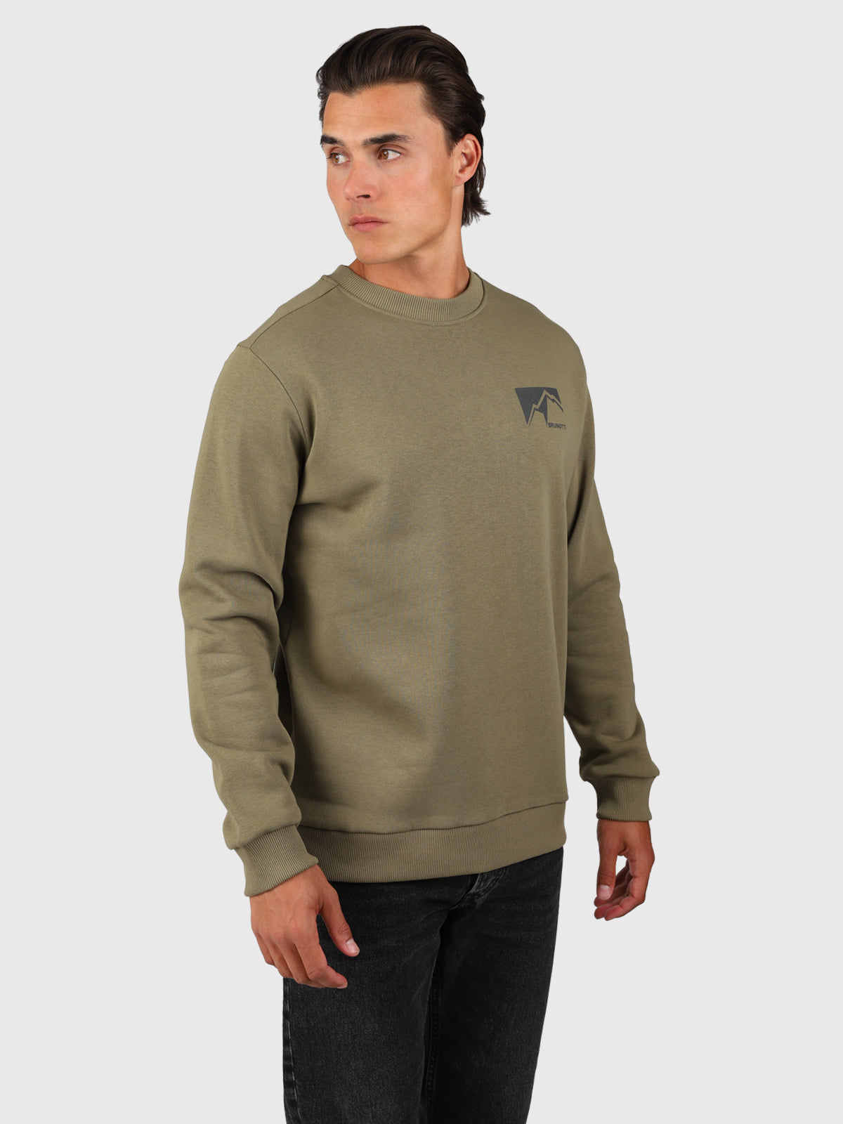 Navaldor Men Sweater | Dusky Green