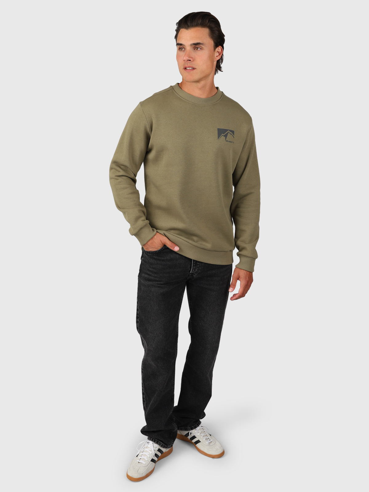 Navaldor Men Sweater | Dusky Green