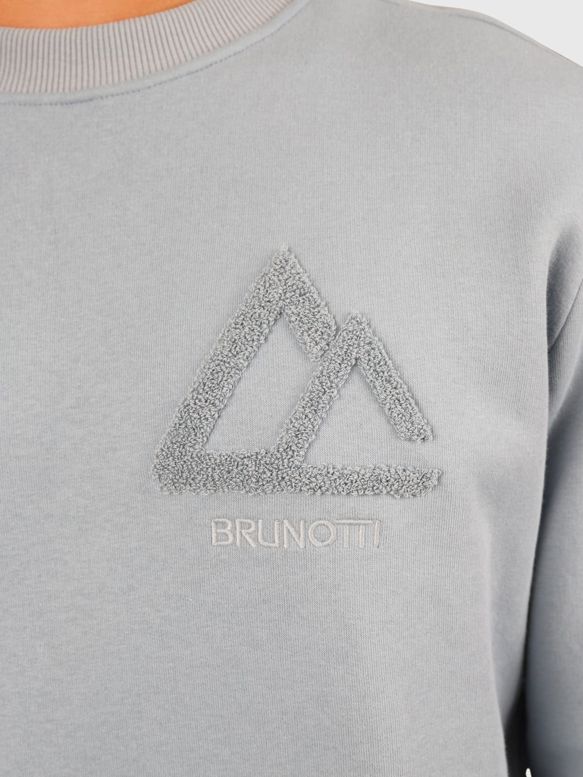 Navaldor Men Sweater | Silver Blue