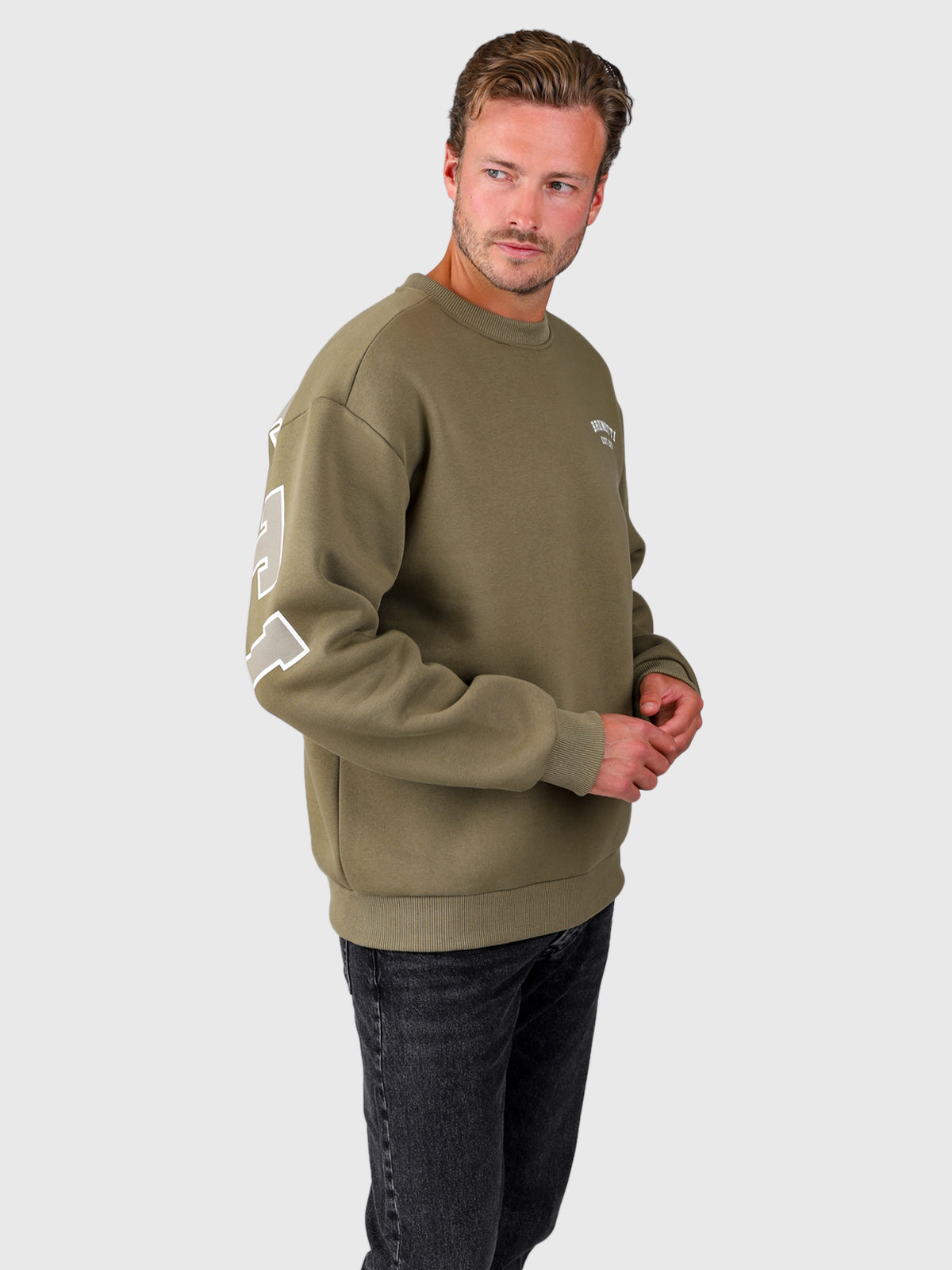 Benaldor Men Sweater | Dusky Green