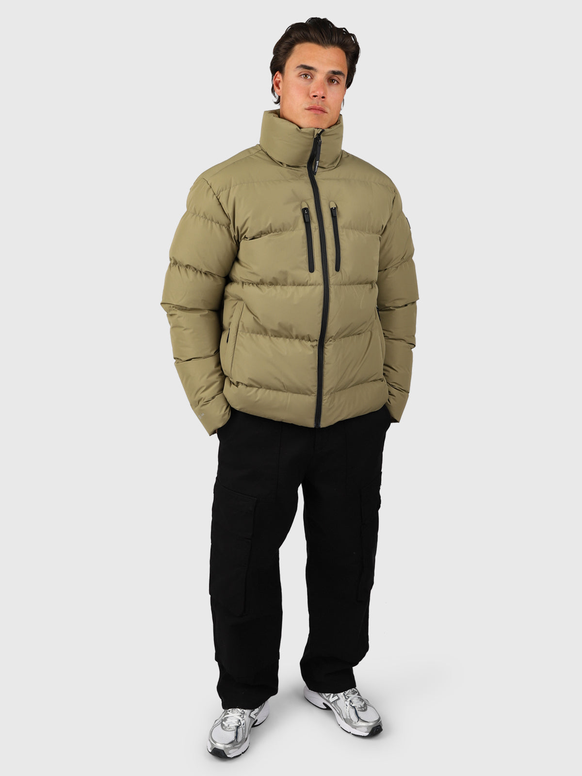 Baleandro Men Jacket | Dusky Green