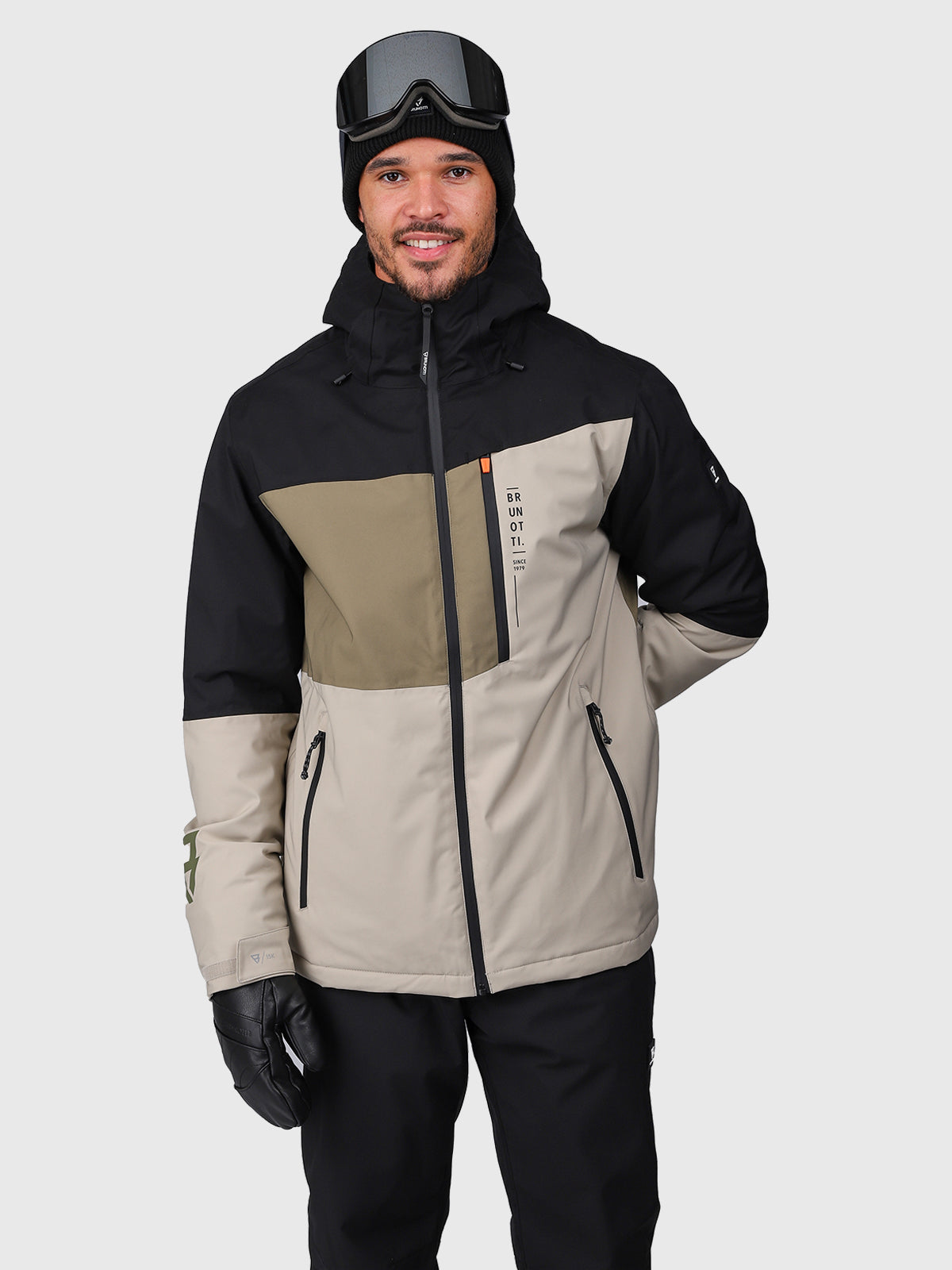 Flynners Men Snow Jacket | Fungi
