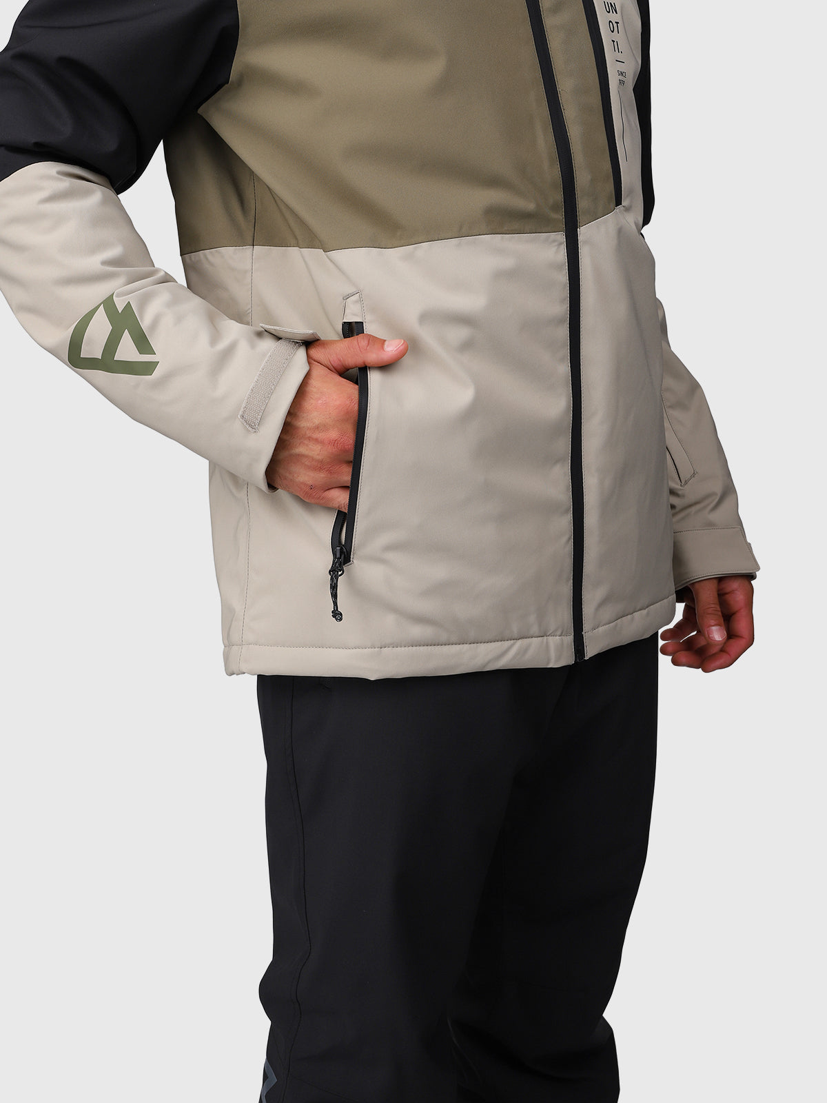 Flynners Men Snow Jacket | Fungi