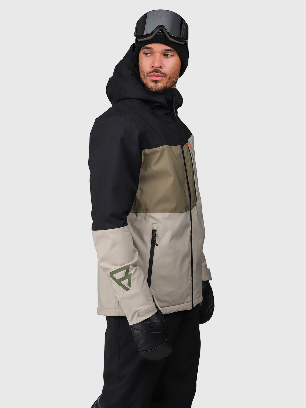 Flynners Men Snow Jacket | Fungi